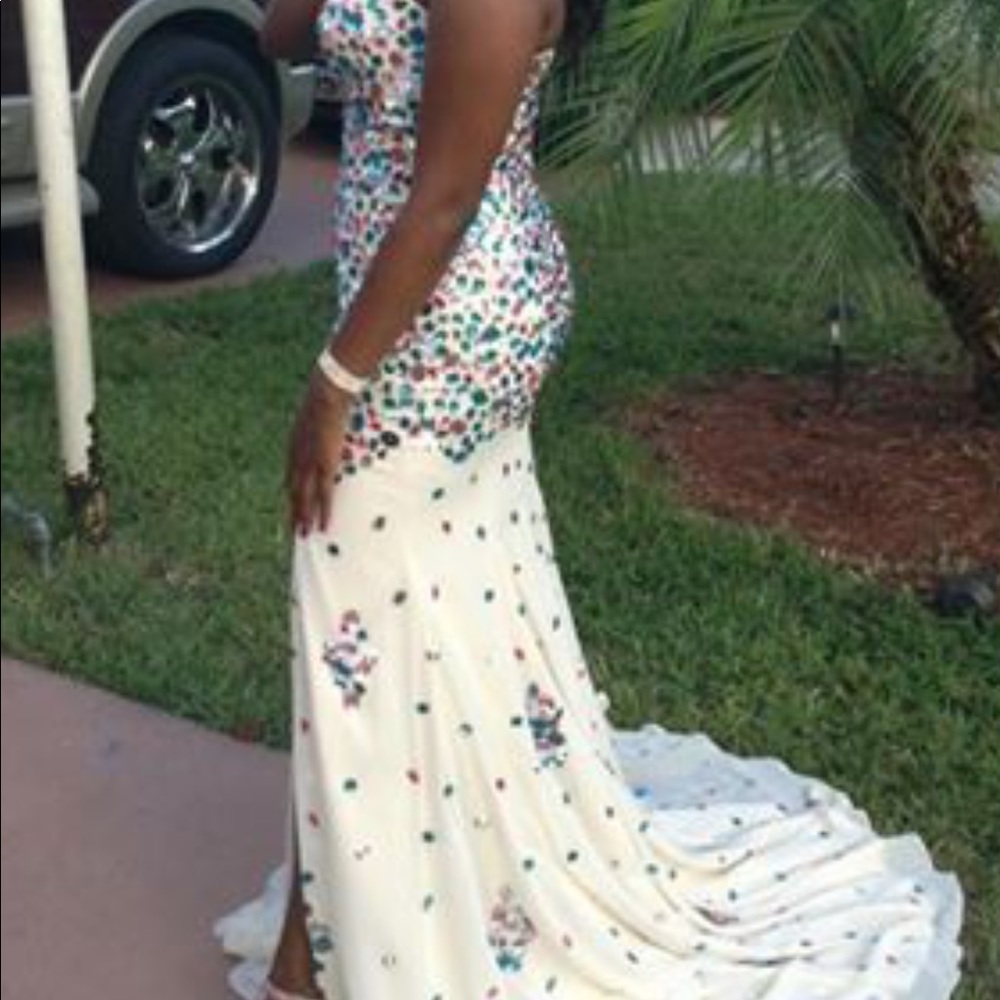 Prom Dress Multi Color - Picture 2 of 3